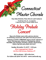 Holiday Prelude Concert Poster